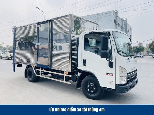 Ưu điểm v&agrave; nhược điểm của c&aacute;c mẫu xe tải th&ugrave;ng d&agrave;i 4m