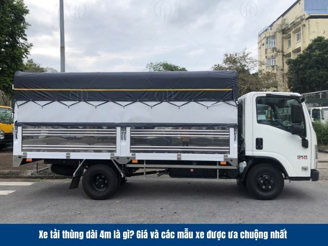 Xe tải th&ugrave;ng d&agrave;i 4m ng&agrave;y c&agrave;ng được nhiều doanh nghiệp lựa chọn