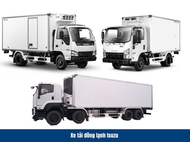 Xe tải đông lạnh Isuzu có khả năng vận hành ổn định Xe tải đông lạnh Isuzu có khả năng vận hành ổn định