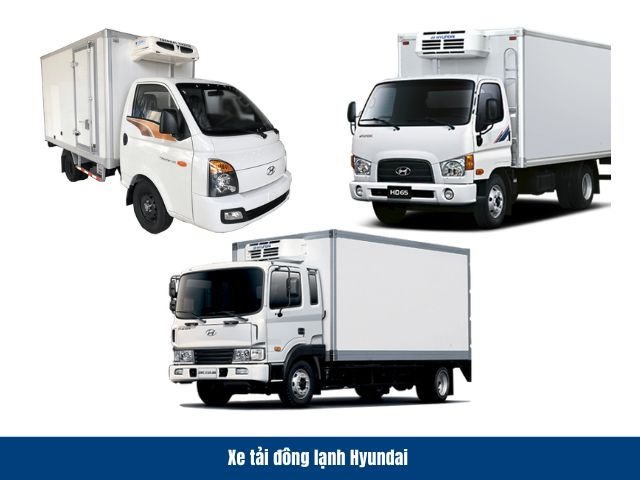 Xe tải đông lạnh Huyndai dễ vận hành, thiết kế cabin hiện đại Xe tải đông lạnh Huyndai dễ vận hành, thiết kế cabin hiện đại