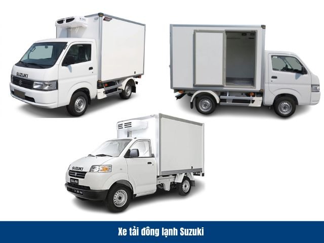 Xe tải đông lạnh Suzuki phù hợp với nhu cầu vận chuyển hàng lạnh trong đô thị nhờ thiết kế nhỏ gọn Xe tải đông lạnh Suzuki phù hợp với nhu cầu vận chuyển hàng lạnh trong đô thị nhờ thiết kế nhỏ gọn