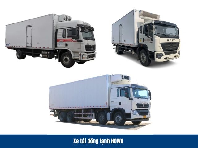 Xe tải đông lạnh HOWO phù hợp cho khách hàng cần vận chuyển khối lượng lớn Xe tải đông lạnh HOWO phù hợp cho khách hàng cần vận chuyển khối lượng lớn
