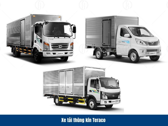 C&aacute;c d&ograve;ng xe của Teraco thường được trang bị động cơ bền bỉ, tiết kiệm nhi&ecirc;n liệu
