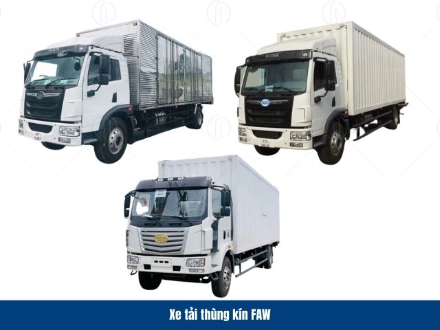 Xe tải th&ugrave;ng k&iacute;n FAW thu h&uacute;t kh&aacute;ch h&agrave;ng nhờ động cơ hoạt động bền bỉ