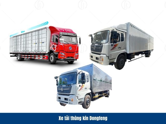 Xe tải th&ugrave;ng k&iacute;n Dongfeng ghi điểm nhờ khả năng chịu tải cực tốt, hệ thống chassi d&agrave;y dặn