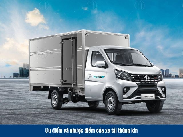 Ưu điểm v&agrave; nhược điểm của xe tải th&ugrave;ng k&iacute;n