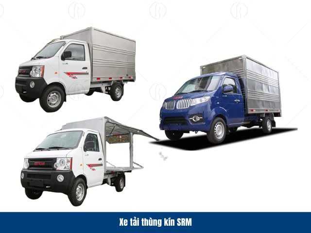 Điểm mạnh của xe tải SRM nằm ở nội thất tiện nghi