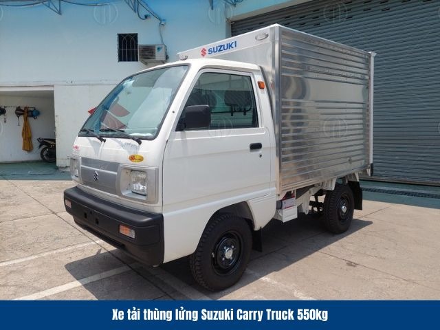 Xe tải th&ugrave;ng lửng Suzuki Carry Truck 550kg c&oacute; k&iacute;ch thước 3.240 x 1.415 x 1.765 mm