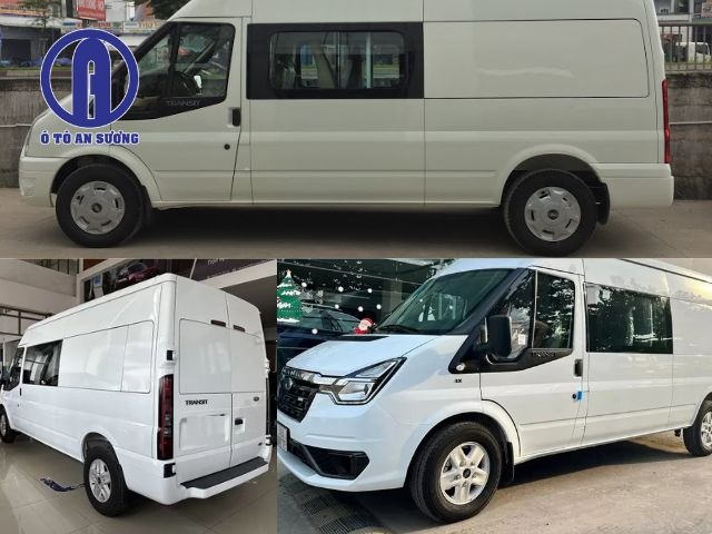 Xe van Ford Transit ngoại h&igrave;nh sang trọng