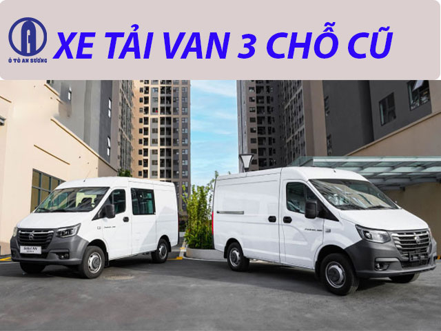  Xe tải van 3 chỗ cũ mang hiệu quả kinh tế cao