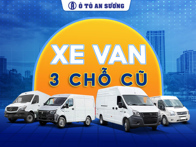  Xe tải van 3 chỗ cũ