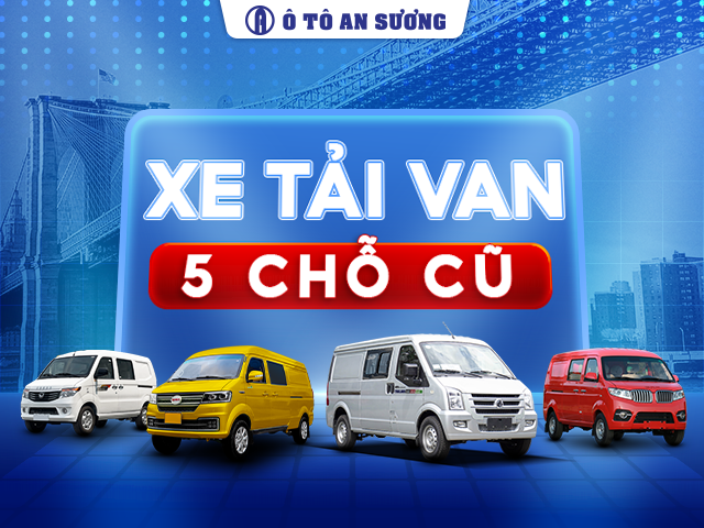 xe tải van 5 chỗ cũ