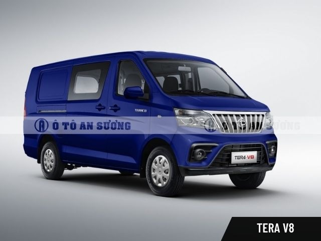 Xe van Tera V8 có bảng màu đa dạng