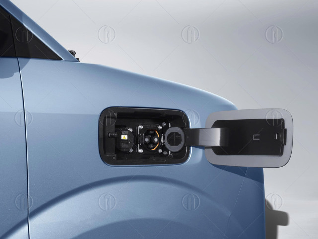 Cổng sạc điện thiết kế gọn gàng