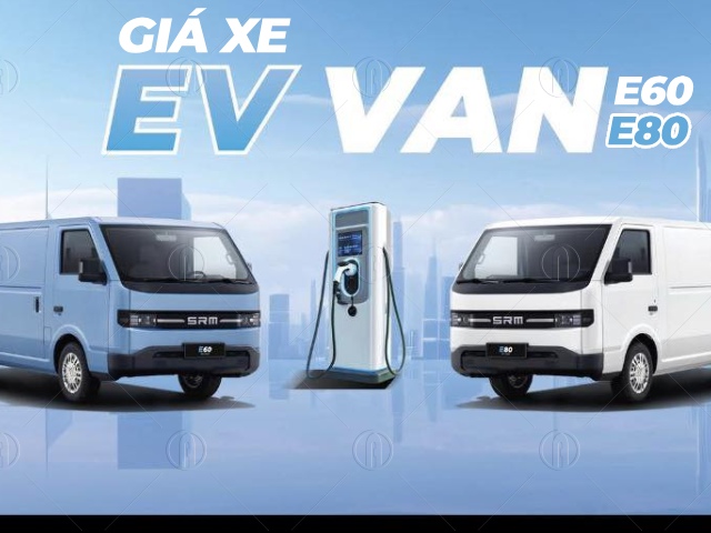 Gi&aacute; xe van điện SRM E60 3 chỗ bao nhi&ecirc;u tiền