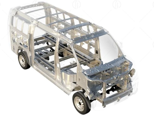 Xe tải van điện Veam Karry E5 2 chỗ được phát triển với hệ thống khung gầm cố định chắc chắn Xe tải van điện Veam Karry E5 2 chỗ được phát triển với hệ thống khung gầm cố định chắc chắn