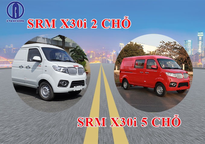 Xe van SRM X30i 2 chỗ và 5 chỗ