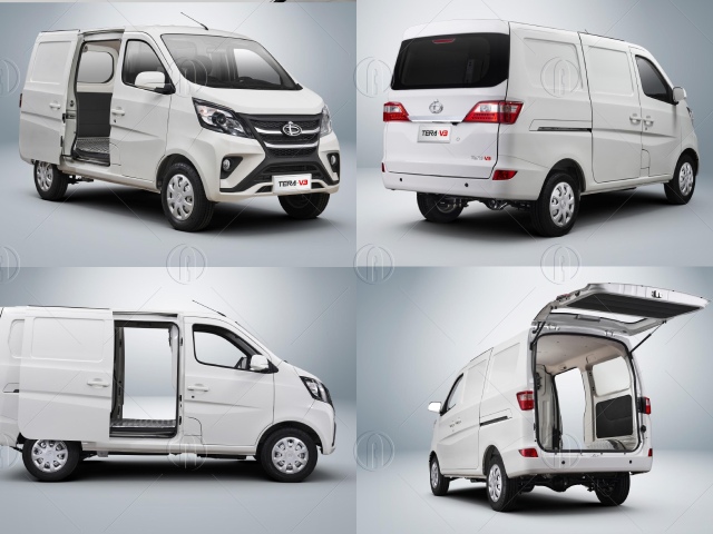 Xe van Tera V3s 2 chỗ 780kg kết hợp ho&agrave;n hảo giữa xe tải chở h&agrave;ng v&agrave; sự tiện nghi của một chiếc xe du lịch hạng sang.