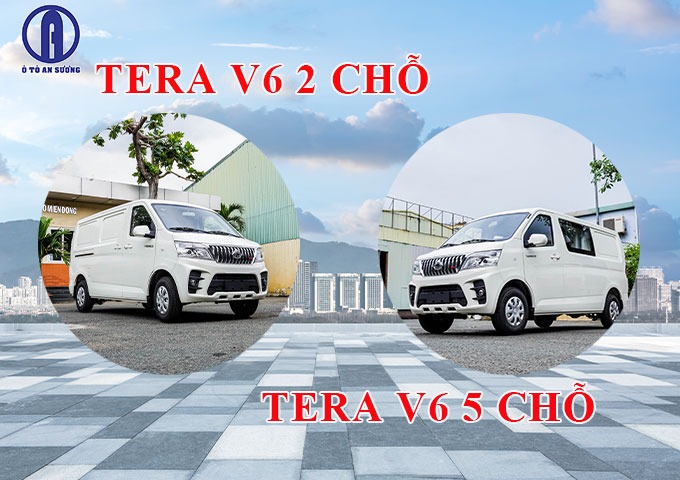 Xe van chở hàng Tera V6 2 chỗ và 5 chỗ thuộc tập đoàn Daehan Motor