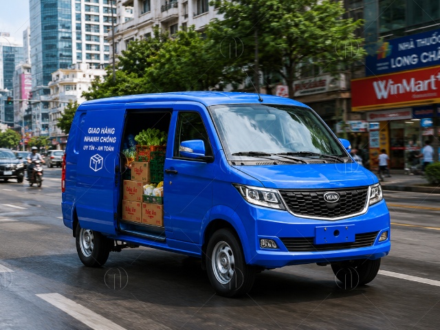 Mua xe tải van Veam V2 2 chỗ ở &Ocirc; t&ocirc; An Sương