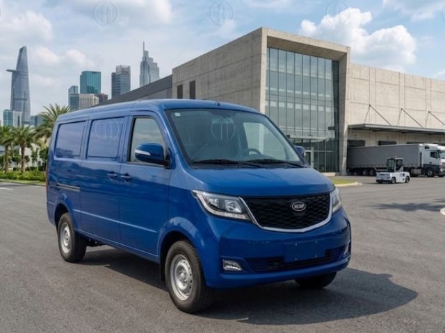 Xe van Veam V3 2 chỗ c&oacute; ngoại h&igrave;nh nhỏ gọn v&agrave; hiện đại
