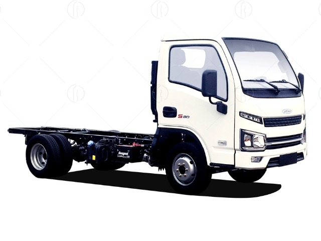 Xe tải S80 sở hữu thiết kế tổng thể c&acirc;n đối ấn tượng