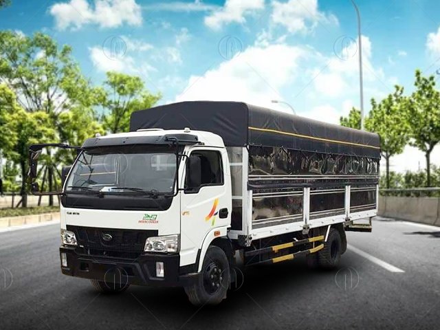 Xe tải Veam VT750 7T5 th&ugrave;ng mui bạt động cơ Hyundai