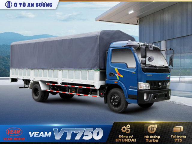 Có nên mua xe tải Veam VT750 7.5 tấn để chở hàng không?