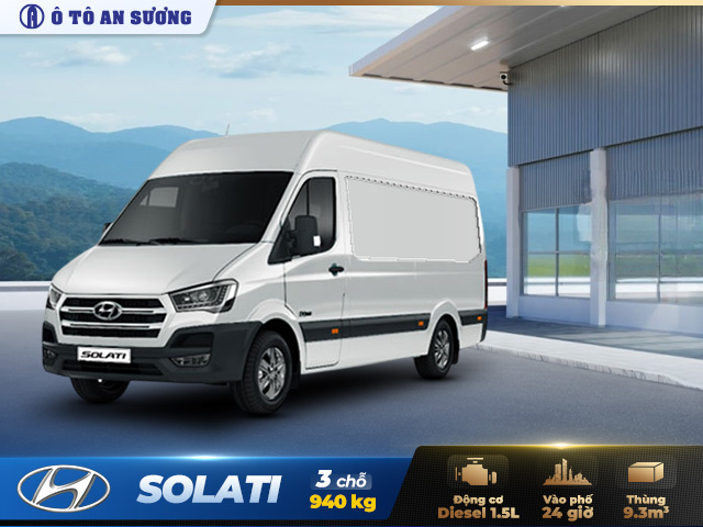 Hyundai Solati 3 chỗ thùng hàng 3m7