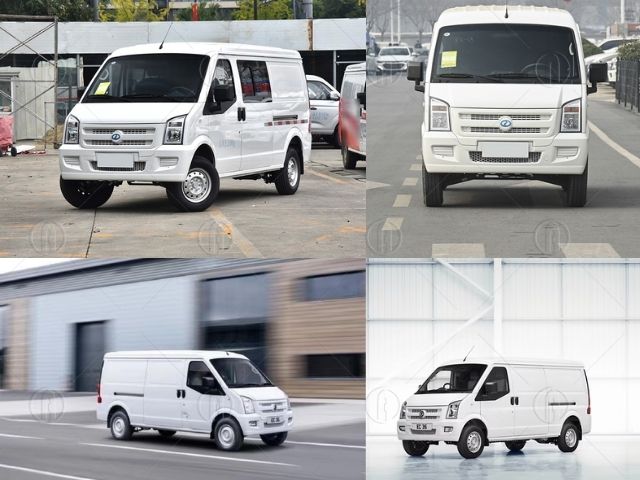 Xe van điện chở h&agrave;ng DFSK EC35 tải trọng 945 kg