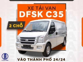 Xe tải Van DFSK C35 2 chỗ 945Kg 