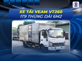 Xe tải Veam VT260 1T9 Thùng Dài 6m2